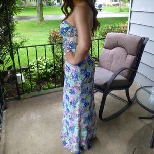 Gigi embellished prom dress